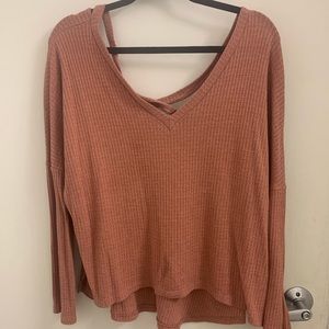 Charlotte Russe crossback sweater
